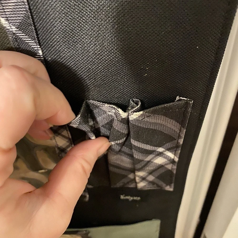 Thirtyone Bags Hanging Office Organizer with Plaid Design